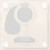 Spruce Top Acoustic Gitarre Glasuntersetzer (Rückseite)