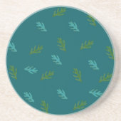 Spruce Twigs - Auf einem Wald Getränkeuntersetzer (Vorne)