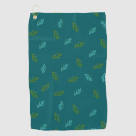 Spruce Twigs - Auf einem Wald Golfhandtuch