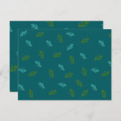 Spruce Twigs - Auf einem Wald Postkarte (Vorne/Hinten)