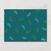 Spruce Twigs - Auf einem Wald Postkarte (Rückseite)