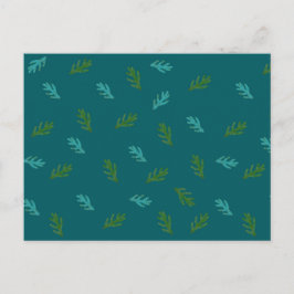 Spruce Twigs - Auf einem Wald Postkarte