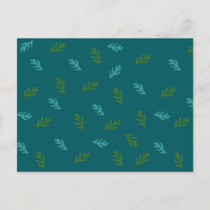 Spruce Twigs - Auf einem Wald Postkarte