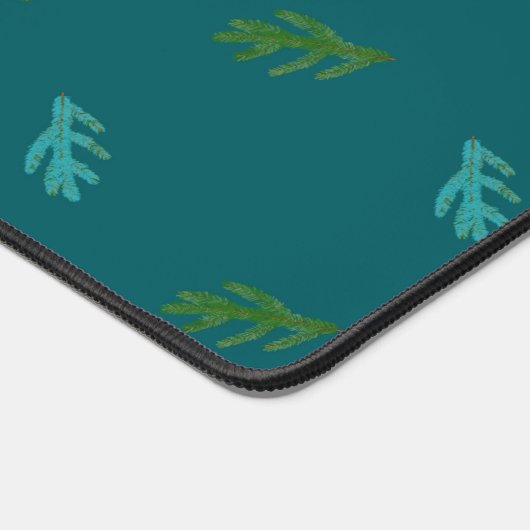 Spruce Twigs - Auf einem Wald Schreibtischunterlage (Ecke)