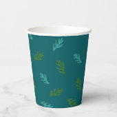 Spruce Twigs - Scent of a Green Forest Pappbecher (Rückseite)