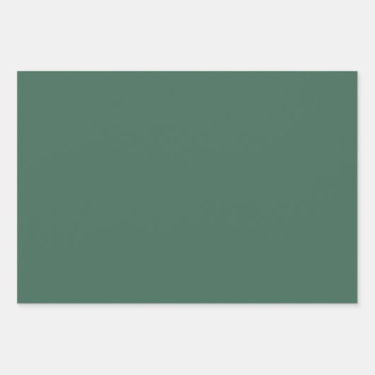 Spruce Wrapping Paper Flat Sheet Set of 3 Geschenkpapier Set (Vorderseite 3)