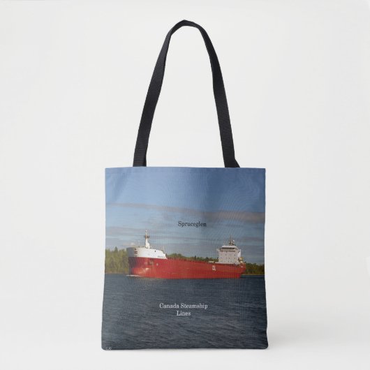 Spruceglen auf Totentasche Tasche (Vorderseite)