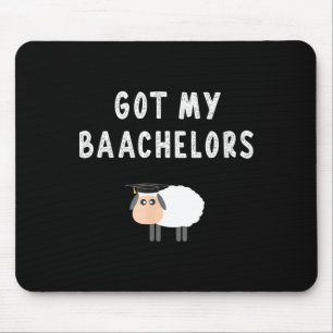 Spruch zum Bachelor-Abschluss 2024 Mousepad