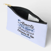 Sprüche 12,25 Bibelvers – Kind Word Art Zubehörtasche (Offen)