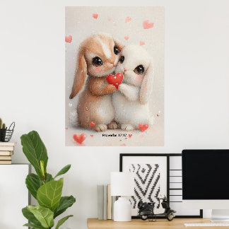 Sprüche 17:17 poster