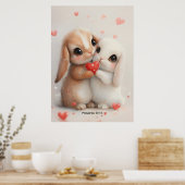 Sprüche 17:17  poster (Küche)