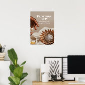 Sprüche 31:25 Starke Frau Geschenk für Sie Poster (Heimbüro)