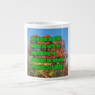 Sprüche 3:19 WEBU Tasse