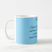 Spruche 3:5-6 Tasse (Links)