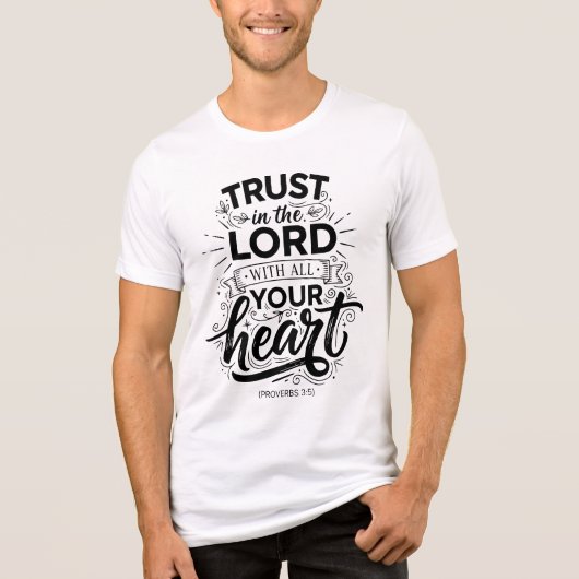 Sprüche 3:5 Tri-Blend shirt (Vorderseite)