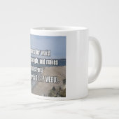 Sprüche Jumbo-Tasse (Vorderseite Rechts)