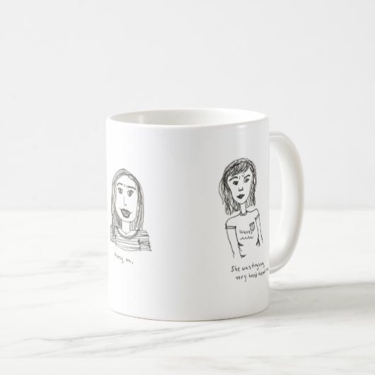Sprüche-Tasse Kaffeetasse (VorderseiteRechts)