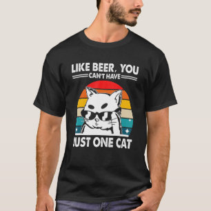 Sprüche über eine Katze, Zitate für Katzenmütter,  T-Shirt