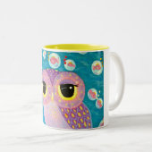 Sprudeln mit Liebe Zweifarbige Tasse (VorderseiteRechts)