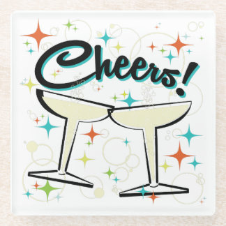 Sprudelnd Gehen-Gehen! Glasuntersetzer