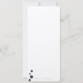 Sprudelnde Champagne-Proben-Abendessen-Einladung Einladung (Rückseite)