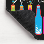 Sprudelnde Feiern! Geschenk Mousepad (Ecke)