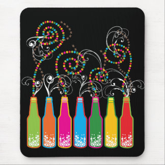 Sprudelnde Feiern! Geschenk Mousepad