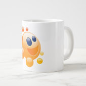 SPRUDELNDE SONNE Jumbo-Tasse (Vorderseite Rechts)