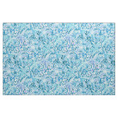 SPRUDELNDER STARFISH blauer Küstendruck Stoff (Fat Quarter (45,7 x 55,9 cm))