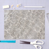 Sprudelndes Wasser am Sandstrand Seidenpapier (Handwerk)