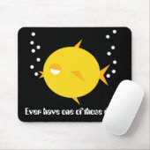 Sprudelt das BlowFish_One jener Tage Mousepad (Mit Mouse)