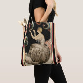 "Sprudelt" durch Louis Icart - Kunst-Deko-Tasche Tasche (Von Nahem)