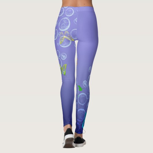 Sprudelt n-Schmetterlinge Leggings (Rückseite)