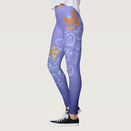 Sprudelt n-Schmetterlinge Leggings (Links)