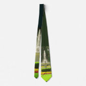 Sprühbrunnen im Blumengarten des Stadtparks Krawatte (Rückseite)