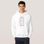 Sprühdose-Illusion Hoodie (Vorne ganz)
