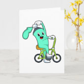 Sprühdose mit Fahrrad Karte (Gelbe Blume)