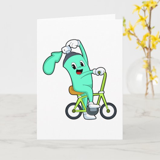 Sprühdose mit Fahrrad Karte (Gelbe Blume)