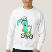 Sprühdose mit Fahrrad Sweatshirt (Vorderseite)