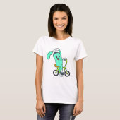 Sprühdose mit Fahrrad T-Shirt (Vorne ganz)