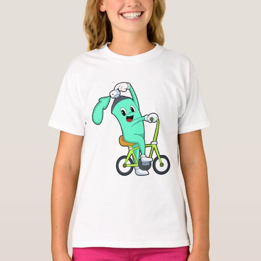 Sprühdose mit Fahrrad T-Shirt (Vorderseite)