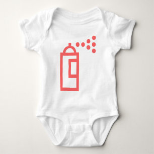 Sprühdose-Symbol Baby Strampler