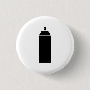 "Sprühfarbe-" Piktogramm-Knopf Button
