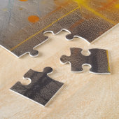 Sprühfarbe Sonne Puzzle (Seite)