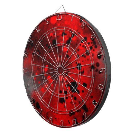 Sprühfarbener Spritzer Dartscheibe (Vorderseite rechts)