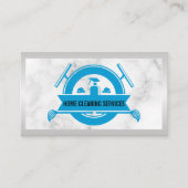 Sprühflasche | Squeegee | Mop | Marmor Visitenkarte (Vorderseite)