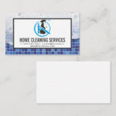 Sprühflasche | Squeegee | Seife und Badewannen Visitenkarte (Vorne/Hinten)