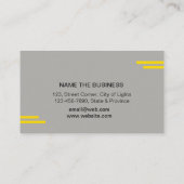 Sprühflaschen Reinigungs-Service Zuhause Gold Visitenkarte (Rückseite)