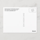 Sprühpistole Postkarte (Rückseite)