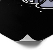 Sprung auf der Skateboard Poster (Ecke)